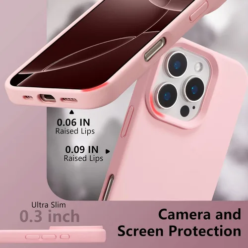 Vista 236 de Funda magnética de silicona para iPhone 13 Pro, color blanco antiguo [Compatible con Magsafe] [Forro de microfibra suave antiarañazos], funda