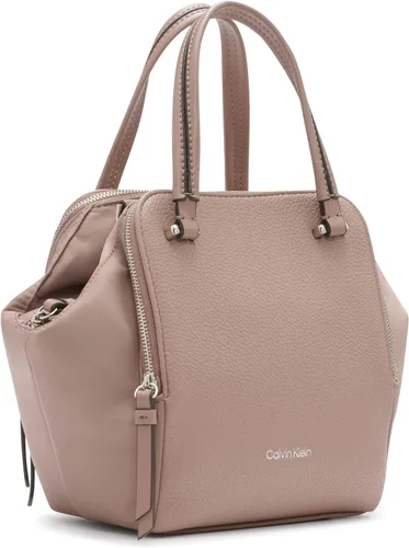Vista 5 de Calvin Klein Mini bolso cruzado de mármol con triple compartimento