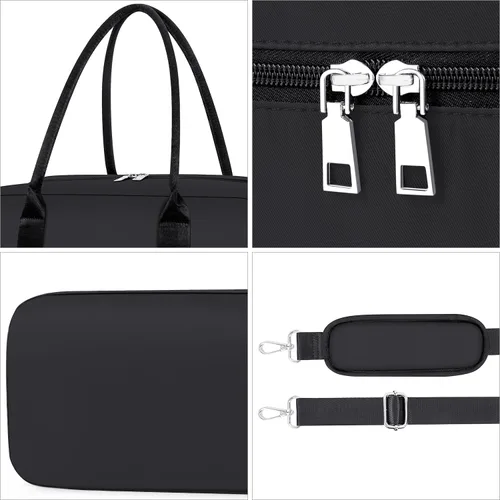 Vista 168 de IBFUN Bolsas de fin de semana para mujer, bolsa grande de lona para viaje, bolsa de viaje con compartimento para zapatos, 21 pulgadas, juego de 3