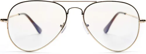 Vista 5 de Paquete de 2 lentes de lectura con bloqueo de luz azul, estilo aviador, anti rayos azules y UV, para hombres y mujeres