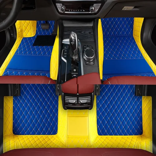 Vista 17 de Alfombrillas personalizadas para automóvil adecuadas para el 99% de automóviles, camiones, SUV, alfombrillas para todo tipo de clima, alfombrillas