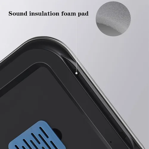 Vista 3 de HASMI Basurero inteligente de acero inoxidable con tapa de inducción automática de 12 litros, cubo de basura cuadrado para cocina, suave y suave