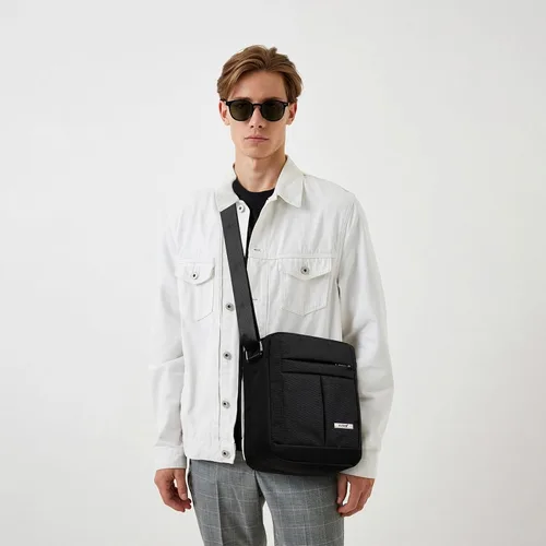 Vista 2 de KL928 Bolsa de mensajero para hombre – Bolso cruzado de hombro, bolsa de viaje para hombre, bolso casual para trabajo y negocios