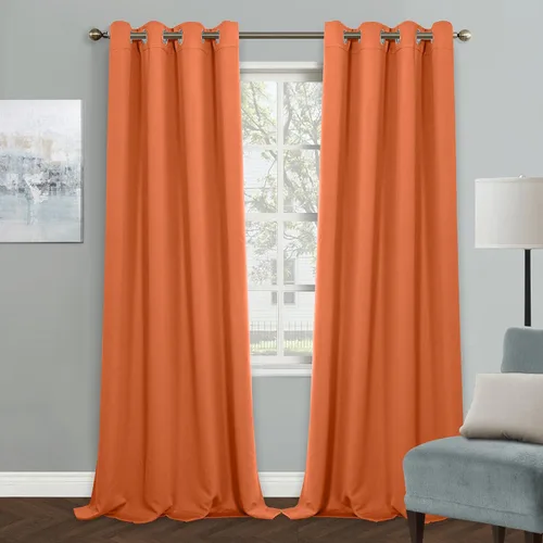 Vista 46 de MYSKY HOME Cortinas Aqua para Armario para Entrada Cortina Opaca para Puerta para Sala de Estar Cortina Oscurecedora de Habitación con Ojales