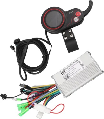 Vista 5 de Controlador sin escobillas del motor con panel de control de pantalla LCD a prueba de lluvia y accesorio de interruptor de cambio para eléctrico