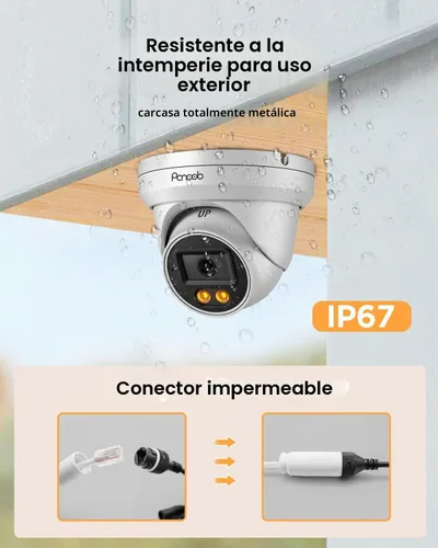 Vista 5 de Sistema PoE de la cámara de seguridad de 5MP NVR con 2TB HDD