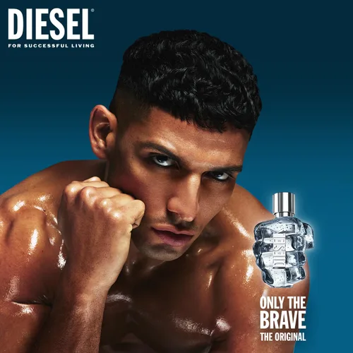 Vista 5 de DIESEL Only The Brave, Eau de Toilette & Fragrance Gift Set for Men, Fougere Scent With Notes of Lemon, Rosemary & Ambery Wood