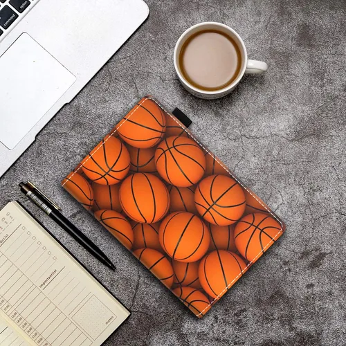 Vista 8 de Funda para tablet Kindle Fire HD 10/Fire HD 10 Plus (11ª generación, versión 2021), funda de piel sintética de alta calidad con ranura para tarjetas