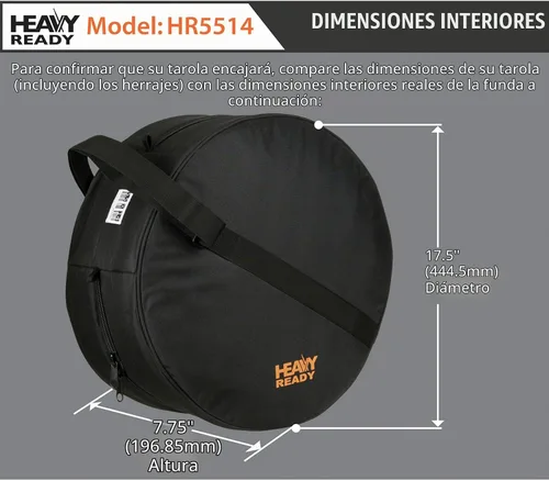 Vista 7 de Funda para batería Pro Tec, color negro, Negro
