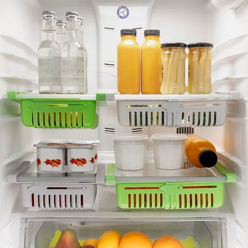 Vista 3 de Organizador Ajustable para Nevera Friwer InnovaGoods 2