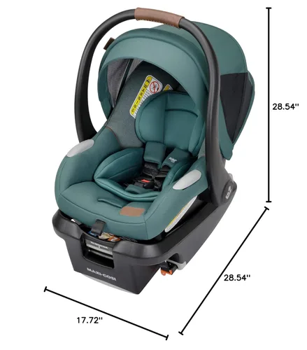 Vista 8 de Maxi-Cosi Mico Luxe+ Asiento de coche para bebé: asiento de automóvil infantil con base y funcionalidad versátil para asiento portabebés
