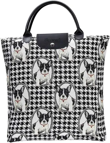 Vista 20 de Signare Bolsa plegable para tapiz, bolsa de compras reutilizable, bolsa de comestibles