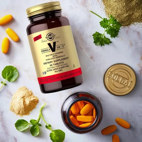 Vista 7 de Solgar Fórmula VM-75, 90 tabletas – Multivitamínico con minerales quelados – Vitamina A, B6, B12, C, D, E – Biotina, magnesio, calcio, hierro, zinc