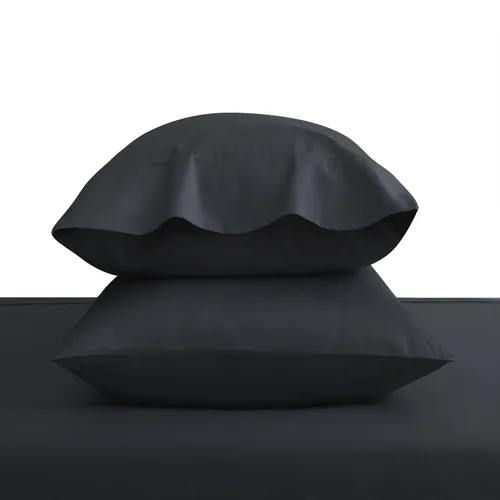 Vista 145 de Juego de 2 fundas de almohada 100% de algodón egipcio, fundas de almohada refrescantes de 400 hilos, fundas de almohada suaves y transpirables