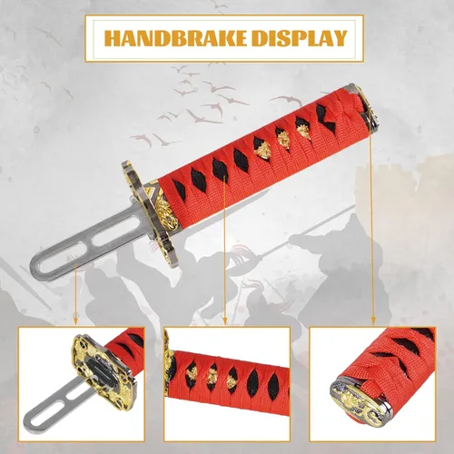 Vista 5 de YESHMA 64 Bit USB Katana Handbrake Samurai Sword PC Handbrake Compatible With G252729920 T500 T300,Professional Gaming Peripherals using for Racing