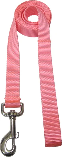 Vista 19 de Correa de nailon rojo mediano para perro: 3/4" de ancho, 6 pies de longitud - fabricada en Estados Unidos.
