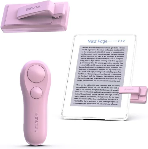 Vista 9 de SK SYUKUYU RF - Control de página remoto, volteador de páginas para Kindle, iPad, Surface, Comics, iPhone, tabletas Android, lectura de novelas