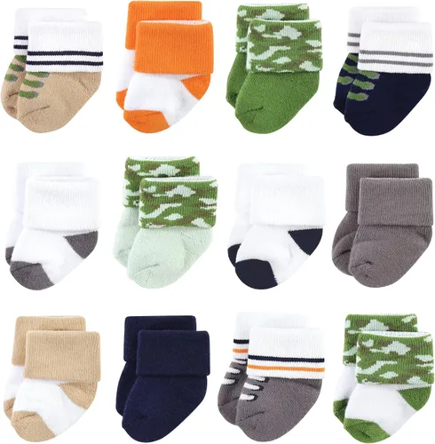 Vista 10 de Luvable Friends Set de regalo de calcetines para bebé