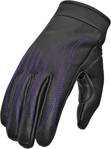 Vista 3 de First Mfg Co - Inferno - Guantes de cuero para mujer