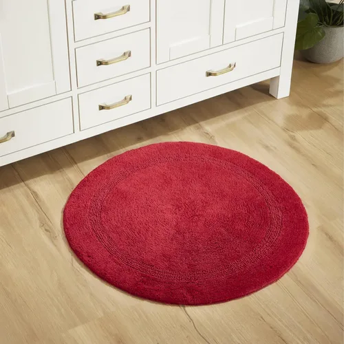 Vista 69 de Better Trends - Juego de 2 alfombras de baño 100% algodón, extra suaves, con borlas, de 17" x 24", alfombra de baño superabsorbente y reversible