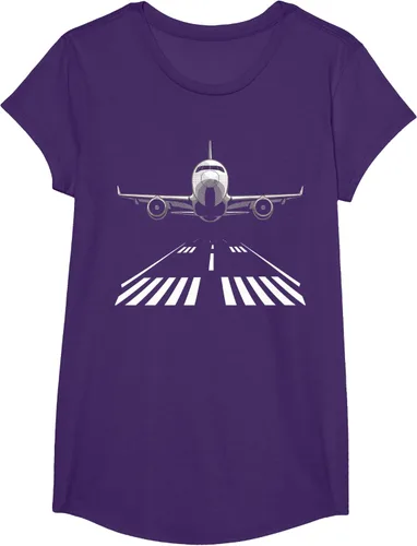 Vista 14 de Airplane Take Off Runway Pilot Jet T-Shirt Negro