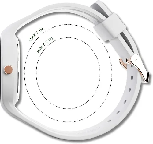Vista 3 de H2X Reloj de pulsera para mujer, reloj de cuarzo resistente al agua con cara de estampado de leopardo de 1.417in, vidrio mineral, parte trasera