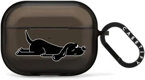 Vista 104 de CASETiFY Impact Airpods Pro (1ª/2ª) - Funda con anillo, color negro