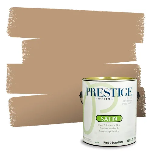 Vista 162 de Pintura 2 en 1, para primera mano y para exterior, de Prestige Paints, E100-N-1120BM