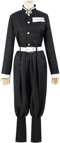 Vista 3 de Soyusunny Conjunto de kimono de cosplay de anime, disfraces de Halloween para adultos