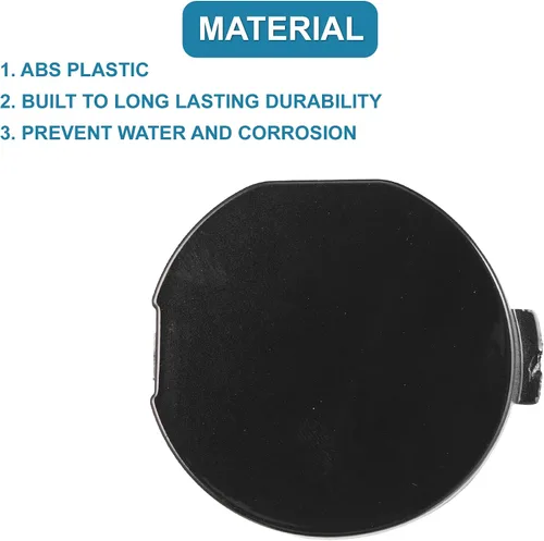 Vista 4 de X AUTOHAUX Cubierta de gancho de remolque KB8A50A11 para Mazda CX-5 2017 Negro, cubierta de remolque, tapa de ojo de remolque
