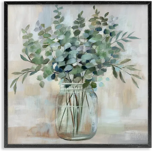 Vista 25 de Spring Floral Dollops' Framed Giclee Art