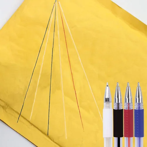 Vista 5 de JANYUN - 4 bolígrafos térmicos borrables para tela con 12 recambios - Bolígrafos para marcar tela para acolchado, costura, DIY y sastrería