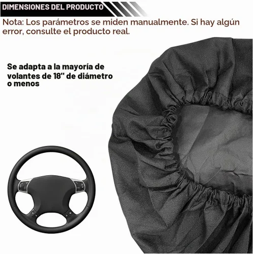 Vista 2 de JOYCOURT Parasol para volante de automóvil, protector anticalor para volante