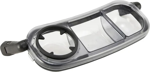 Vista 8 de Bandeja de aperitivos compatible con UPPAbaby Vista V2, Vista, Cruz, Cruz V2, RumbleSeat, RumbleSeat V2, bandeja de aperitivos con portavasos, apta
