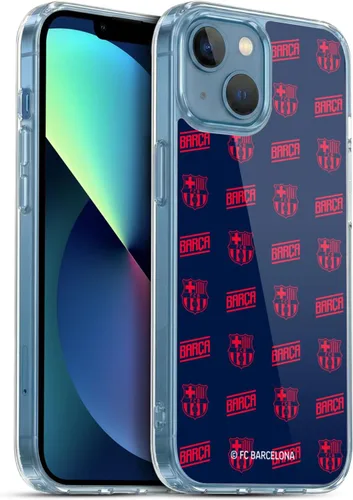 Vista 173 de Head Case Designs Funda de gel suave con licencia oficial del FC Barcelona Barca Crest Graphics [protección de grado militar] compatible con Apple