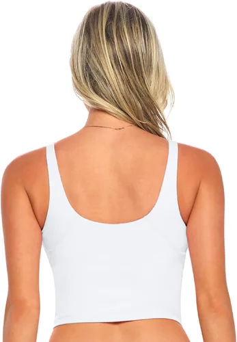 Vista 3 de Natural Uniforms Sujetador deportivo de soporte medio acolchado sin varillas para mujer