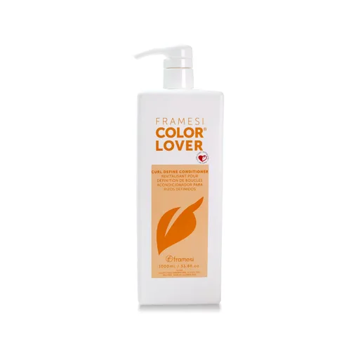 Vista 7 de Framesi Color Lover Curl Define Acondicionador, 16.9 fl oz, acondicionador para cabello rizado con quinua, cabello teñido