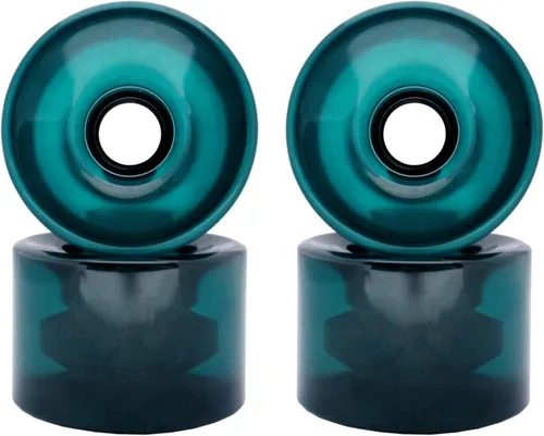 Vista 4 de TGM Skateboards Down Drop Bamboo Longboard - 7.087 in Camiones ABEC 7 Rodamientos 2.992 in 80a Ruedas