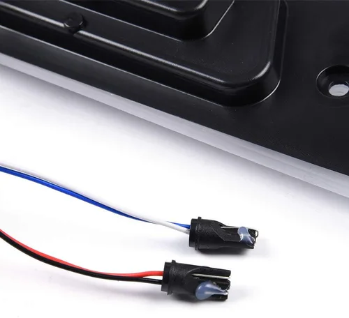 Vista 8 de GRAND ORANGE Tercera luz de freno LED compatible con Ford F150 2009-2014 Luz de freno trasero de montaje alto, lámpara de carga, carcasa cromada
