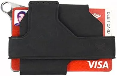 Vista 5 de Billetera con contorno Trayvax (natural), S, Negro (Stealth Black)