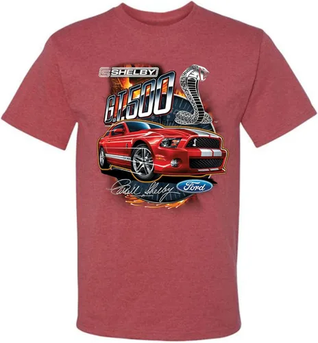 Vista 3 de Shelby GT500 Cobra Official Ford Motors Design Cars and Trucks Camiseta gráfica para hombre