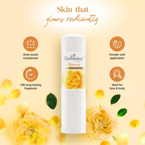 Vista 7 de Enchanteur Talco perfumado, encantador, 8.82 oz