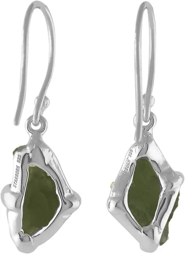 Vista 3 de Starborn Juego de aretes colgantes naturales ásperos