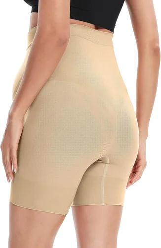 Vista 5 de XNHAN Secret Fit Shaper Panty - Faja moldeadora de maternidad sin costuras para vestido, soporte para el vientre, evita rozaduras en los muslos