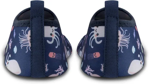 Vista 4 de SEEKWAY - Zapatos de agua para niños y niñas, de secado rápido, antideslizantes, calcetines acuáticos para deportes al aire libre, piscina