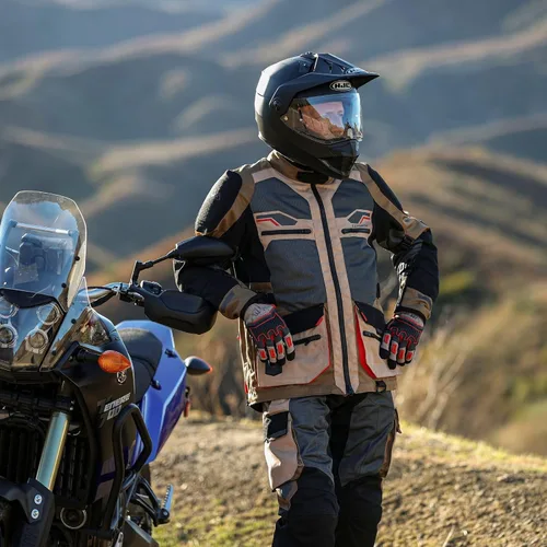 Vista 2 de Tourmaster Chaqueta de aventura de malla Ridgecrest para motocicleta para hombre
