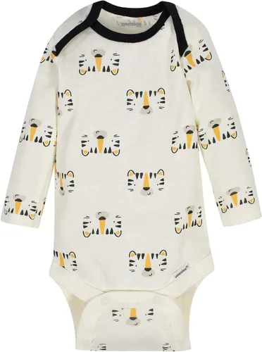 Vista 5 de Onesies Brand Paquete de 6 mamelucos unisex de manga larga para bebé