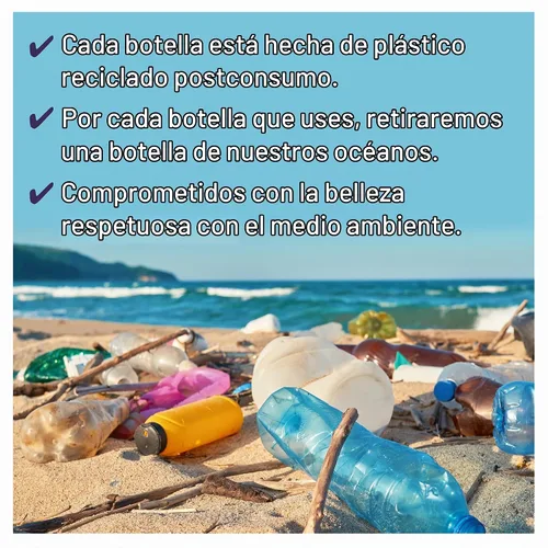 Vista 8 de Spray protector de calor formulado para cabello rubio, platino, ceniza y plata/gris. Fórmula profesional de protección térmica que minimiza