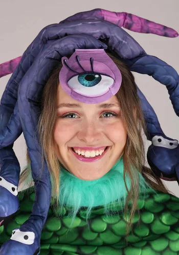 Vista 6 de Disguise womens Celia Costume, Official Monsters Inc Women's Costume With Headpiece