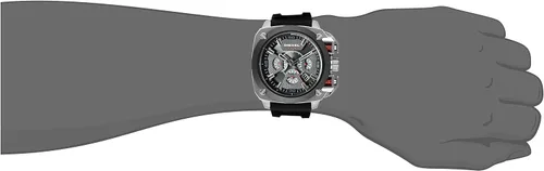 Vista 2 de Diesel Reloj negro de cuarzo con pantalla analógica DZ7356 BAMF para hombre, Negro -, Cronógrafo